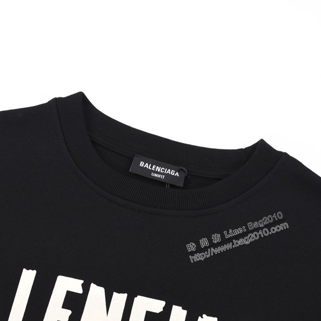 Balenciaga專櫃巴黎世家2023FW新款印花衛衣 男女同款 tzy2954